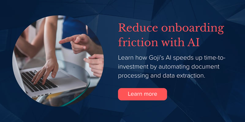Reduce onboarding friction with AI for private funds