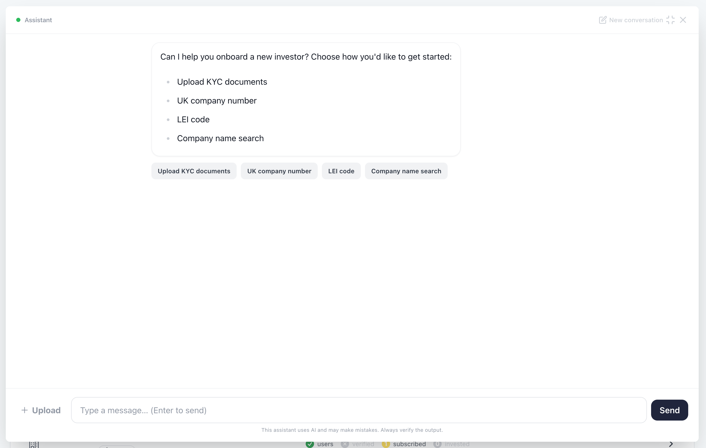 Goji's AI assistant takes breaks down complex KYC packs